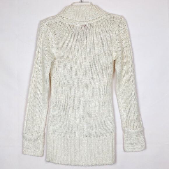 Bongo Y2K Pullover Cream Knit Sweater Juniors Size Medium - Picture 2 of 4